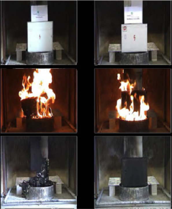 real life flammability test